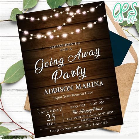 New Job Invitation Template Instant Download | CustomPartyShirts Studio