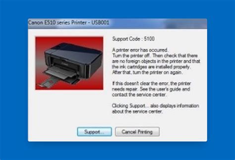 (Download) How to Fix Canon Printer Error 5100 (Causes & Solution)