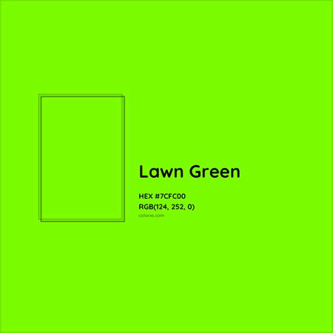 Lawn Green Complementary or Opposite Color Name and Code (#7CFC00) - colorxs.com