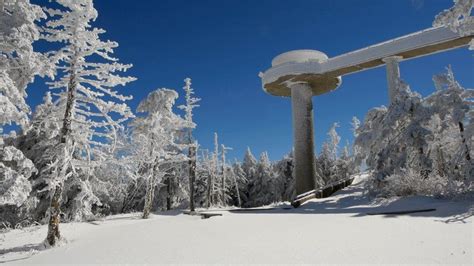 Clingmans Dome in a white winter wonderland. This was taken this ...