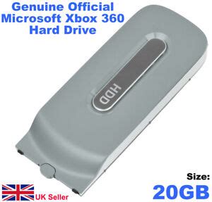 Official Genuine Xbox 360 20GB Hard Drive (20 GB Removable HDD) | eBay