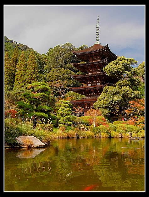 yamaguchi 5 storey pagoda | The Zen garden in front of the R… | Flickr