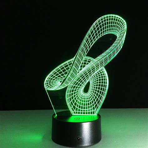 Kids Lamp Bedroom Mini Led Lights Battery Powered Usb Led 3d Lamp Novelty 3d Light Fixtures Mini ...