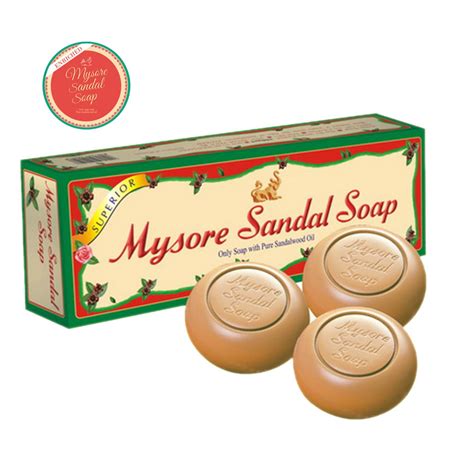 Mysore Sandal Soap (with Extract of Sandalwood Oil)