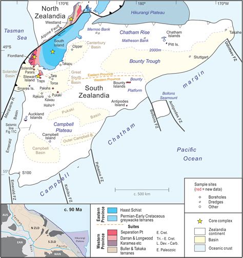 Reconnaissance Basement Geology and Tectonics of South Zealandia - Tulloch - 2019 - Tectonics ...