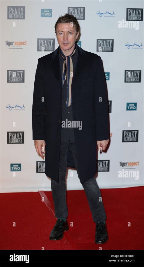 Aidan Gillen attending the Peaky Blinders Series Four premiere at ...