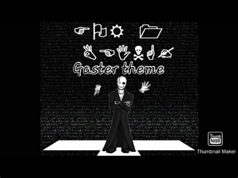 Gaster theme - YouTube