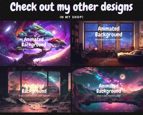 Animated Purple Galaxy Background Scene Space Theme Digital Art Wallpaper Streaming Backdrop - Etsy