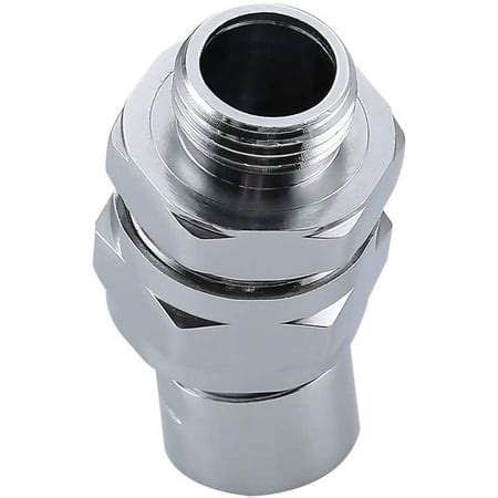 Head Swivel Ball Joint Adapter Ball Joint Adjustable Arm Connector ing Component Polished Chrome ...