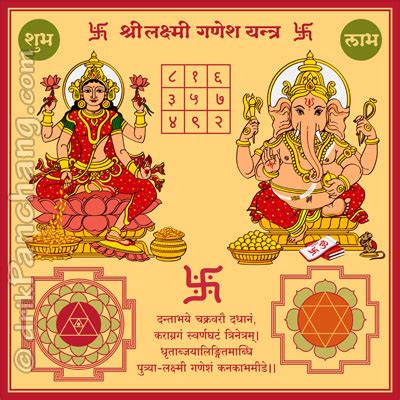 Diwali Puja Mantra | Lakshmi Ganesha Puja Mantra