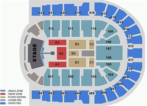 The O2 Arena London seating plan - Catwalk stage