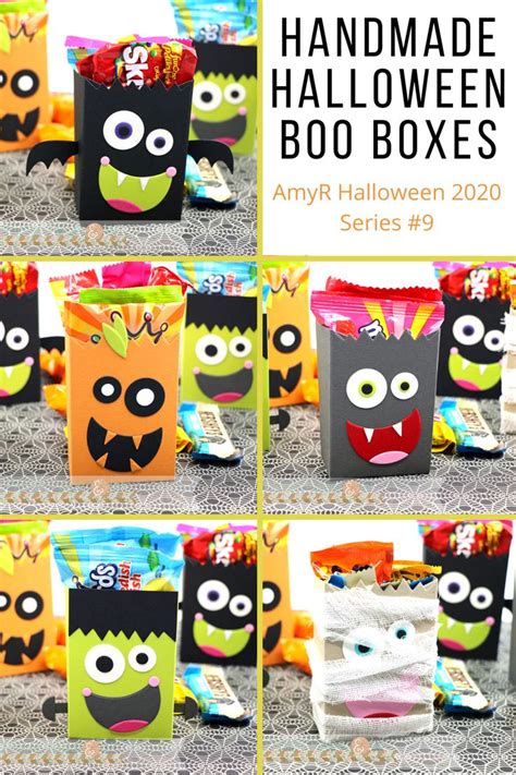 Easy Boo Boxes for Halloween Treats | MFT Boo Box Dies | AmyR Halloween 2020 Series #9 ...