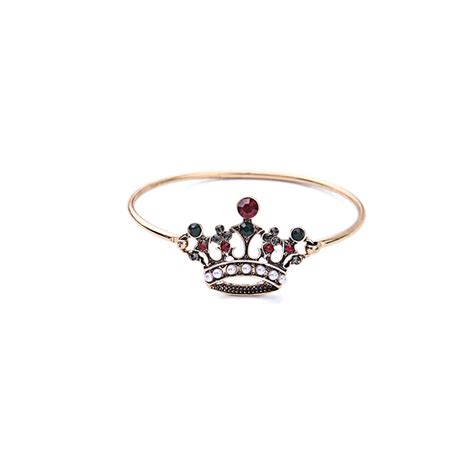 fashion jewelry accessories new arrival crown bangle-in Bangles from Jewelry & Accessories on ...