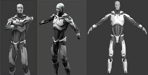 ESET robot / 3d model on Behance