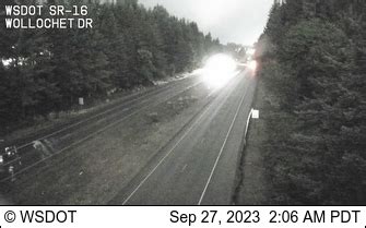 WSDOT - SR 16 at MP 12.3: Wollochet - Tacoma Washington Cameras