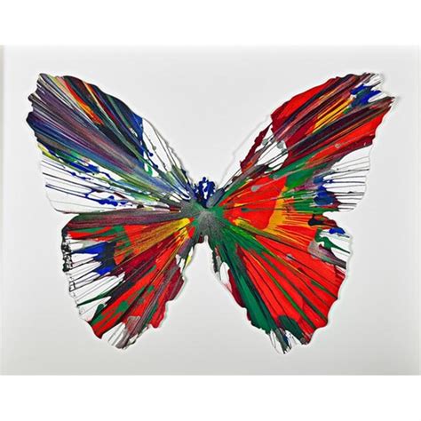 Hirst Damien | Butterfly Spin Painting (Created at Damien Hirst Spin Workshop) (2009) | MutualArt