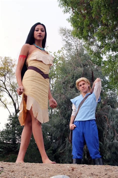 Pocahontas and John Smith Cosplay Scene | Cosplay costumes, Pocahontas and john smith, Couples ...