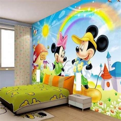 HD Paper Interior Kids Room Wallpapers at Rs 45/square feet in Gurgaon ...