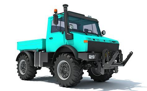 Mercedes Benz Unimog Off-road Truck – 3D Horse