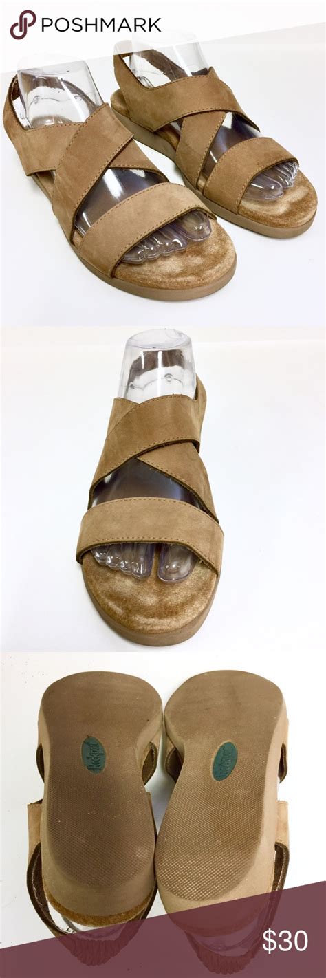 ROCKPORT Tan Leather Sandals | Tan leather sandals, Leather sandals, Rockport shoes