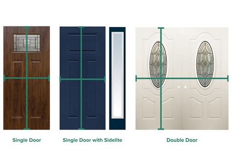 How To Measure Exterior Double Door - Sunnyclan