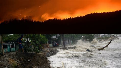 In pics | Flood, fire and quake: Three calamities that shocked the world - environment ...