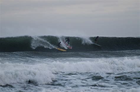 Surfing Ditch Plains Beach Montauk New York USA