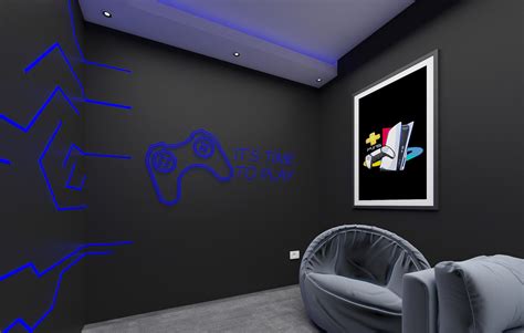 PlayStation Room on Behance