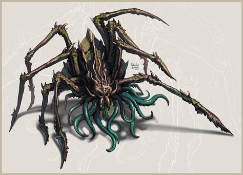 Demonic spider by https://www.deviantart.com/nimphradora on @DeviantArt ...