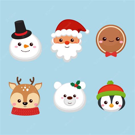 christmas characters - Clip Art Library