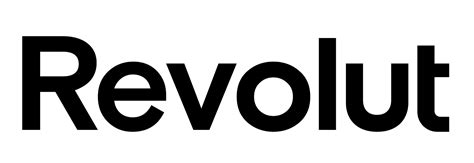 Revolut black new logo transparent PNG - StickPNG