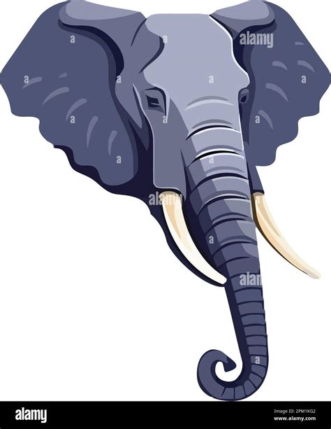 Large elephant a symbol of Africa Stock Vector Image & Art - Alamy