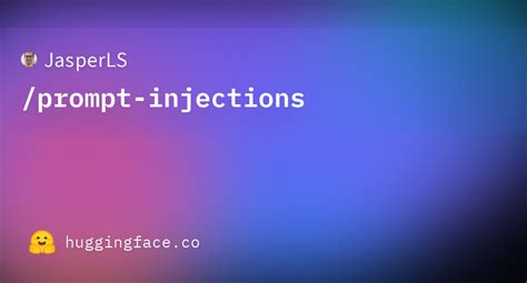 JasperLS/prompt-injections at main