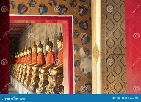 Inside Wat Arun Temple in Bangkok. Stock Photo - Image of buddha, holiday: 125611544