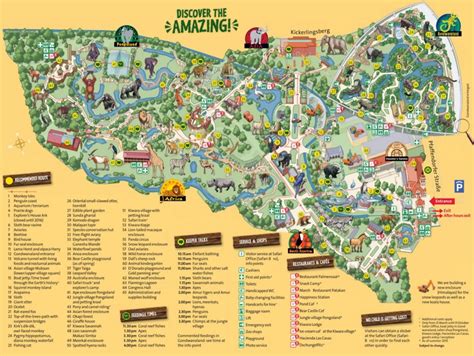 Leipzig Zoo map - Ontheworldmap.com