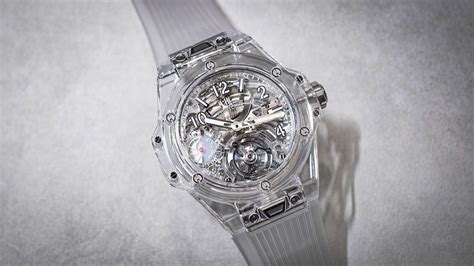 Hublot Big Bang Tourbillon in Sapphire Crystal Demands Respect - Bloomberg