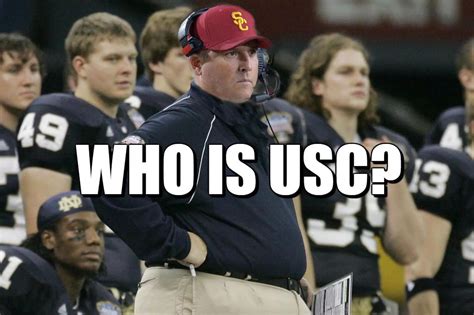 USC is... Charlie Weis’ Notre Dame