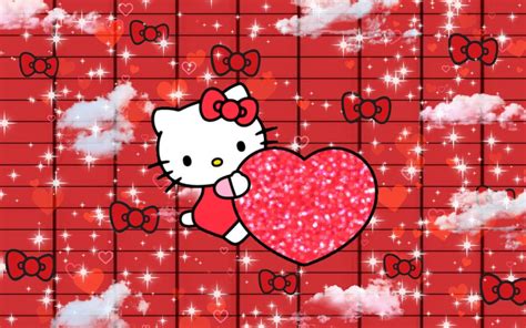 Hello Kitty sanrio red aesthetic desktop wallpaper | Sanrio wallpaper, Cute wallpapers, Soft ...