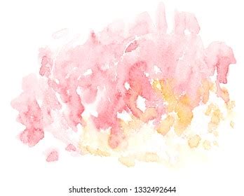 Pink Watercolor Painting Ideas Techniques Background Stock Illustration 1332492644 | Shutterstock