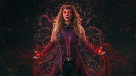 Scarlet Witch Wanda Vision Full Power HD WandaVision Wallpapers | HD ...