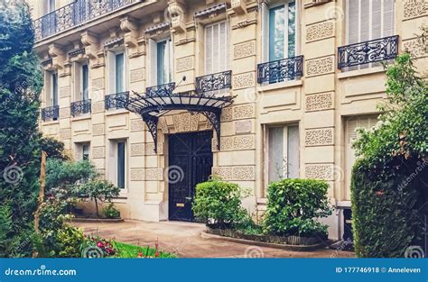 Parisian Parks and Gardens, Historical Architecture on Streets of Paris, France Stock Photo ...