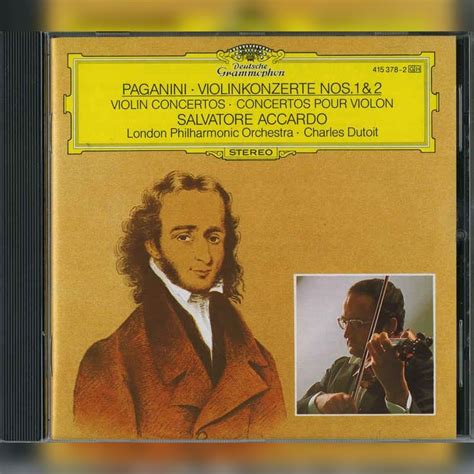 Paganini: Violin Concertos Nos. 1 & 2 - The London Philharmonic ...