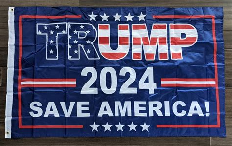 TRUMP Flag 2024 3' X 5' SAVE AMERICA Flag Outdoor - Etsy