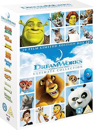 Dreamworks Animation Collection - Monsters Vs Aliens / Over The Hedge / Kung Fu Panda / Bee ...