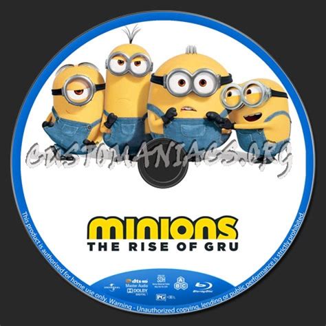 Minions: The Rise of Gru blu-ray label - DVD Covers & Labels by ...