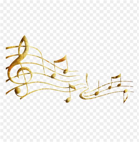 Free download | HD PNG gold music notes png PNG transparent with Clear ...