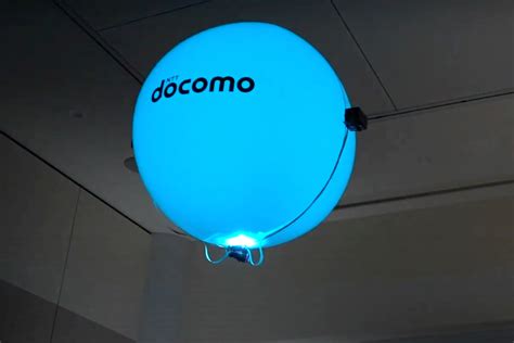 NTT Docomo balloon drone gets around using ultrasonic propulsion