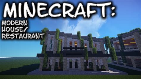 Minecraft Restaurant Tutorial