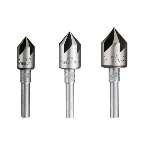 General Tools Countersink Set (3-Piece) 195ST - The Home Depot