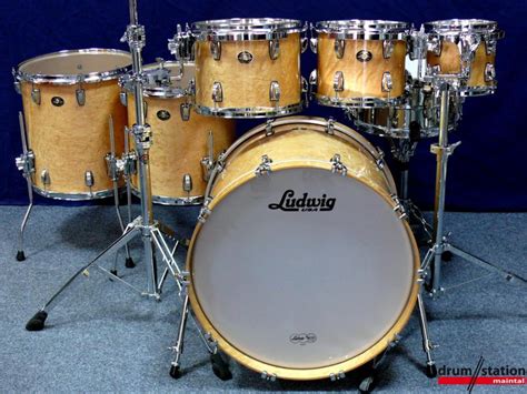 Ludwig USA Classic Maple Exotic "Birdseye Maple" 2015 Birdseye Maple ...